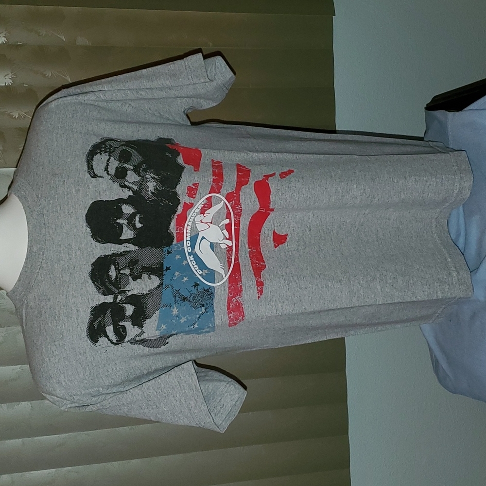 Alstyle Apparel Activewear Duck Commander T-Shirt. Sz. M. Duck Logo Usa. Euc.